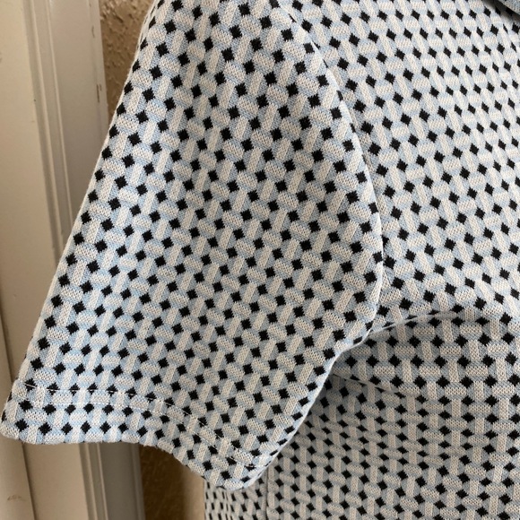 Tyler Boe Kim Cowl Neck Geo Print Tunic Dress - Picture 6 of 9